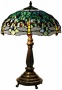 Yelloow Dragonfly Tiffany Style Table Lamp (61273)