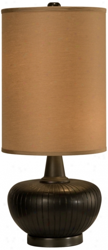 Thumprints Graphite Table Lamp (r49444)