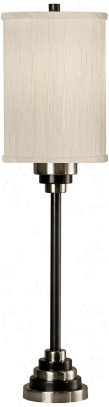 Thumprints Manhattan Steel Table Lamp (r4945)