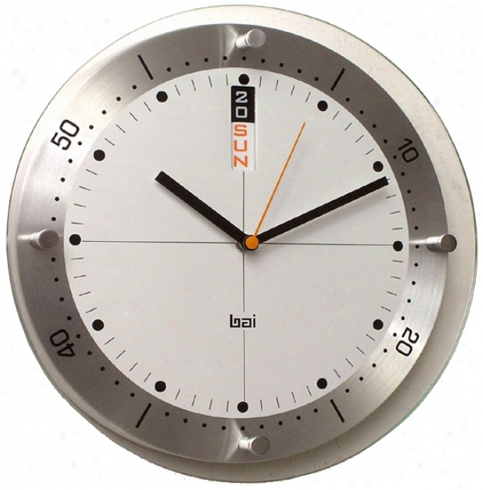 Timemaster Day/date 11" Wide Wall Clock (n1914)