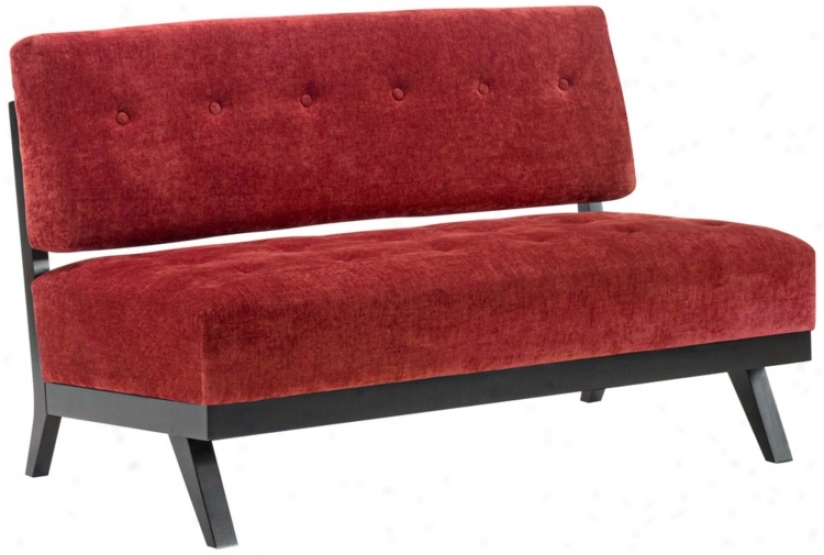 Trace Pimento Armless Loveseat (t3910)