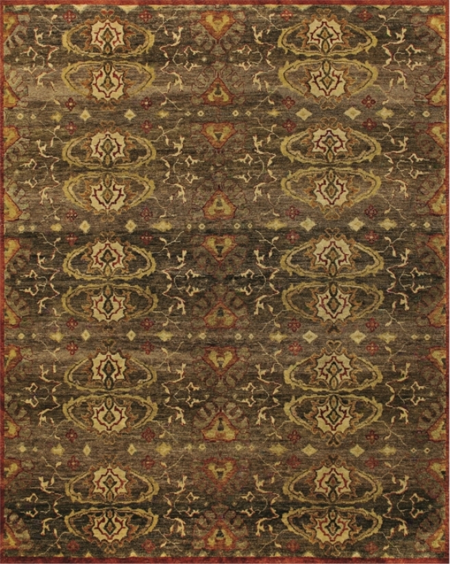 Tracy oPrter Collection Amzad Umber 7'9"x9'9" Area Rug (v5639)