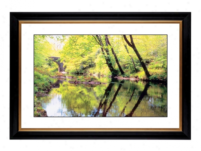 Tranquil River Giclee 41 3/8" Wide Wall Art (56149-80384)