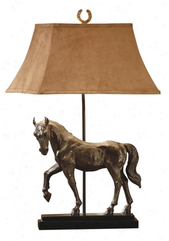 Triple Crown Mill-~ Horse Table Lamp (j1262)