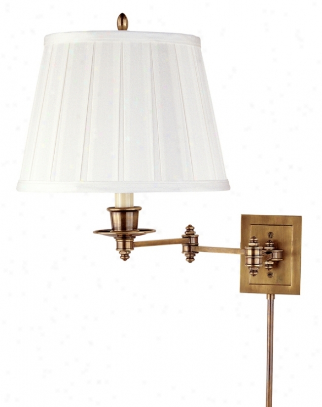 Triple Pivot Plug-in Swing Arm Wall Lamp (92516)
