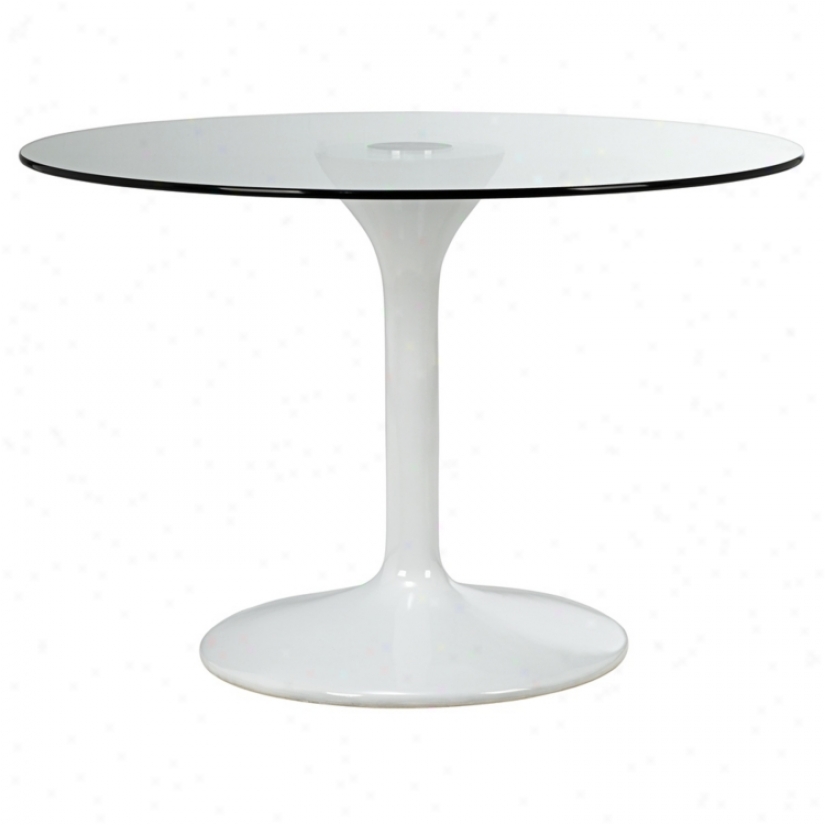Universe Glass And Pale Finish Table (g3938)