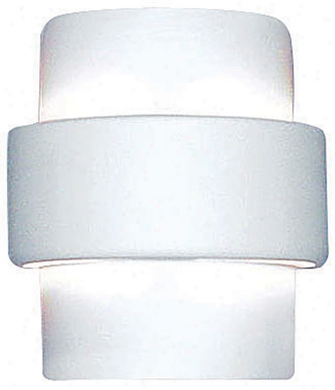 Up/down 8" Wide Outdoor Wall Candle (28353)