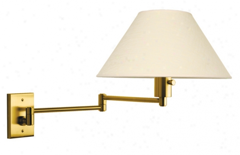 Urban Avenue Series Brushed Brass Hard-wire Swing Fortify (j1131)