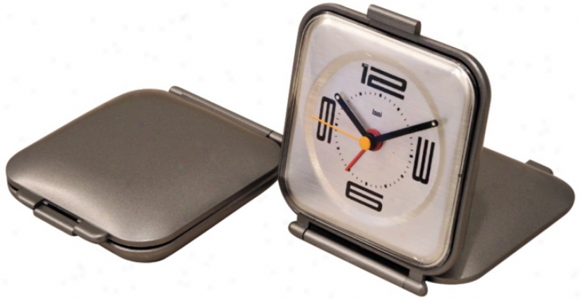 Velocity Time Capsule Travel Alarm Clock (v8610)