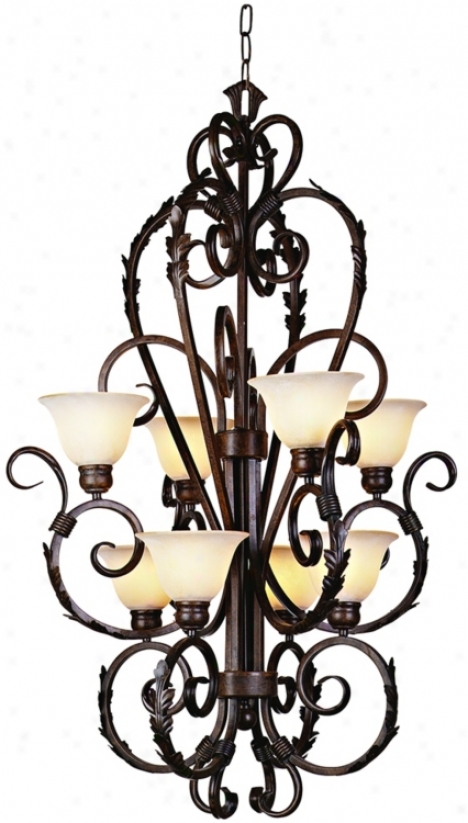 Vicosa Collection Eight Light Entryway Chandelier (24118)