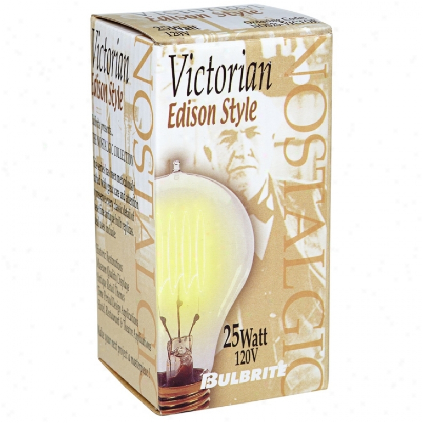 Victorian Edison Style 25 Watt Light Bulb (u4999)