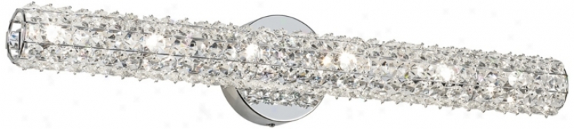 Vienna Full Spectrum Crystal Bar 27 1/2" Wide Bath Fixture (u7559)