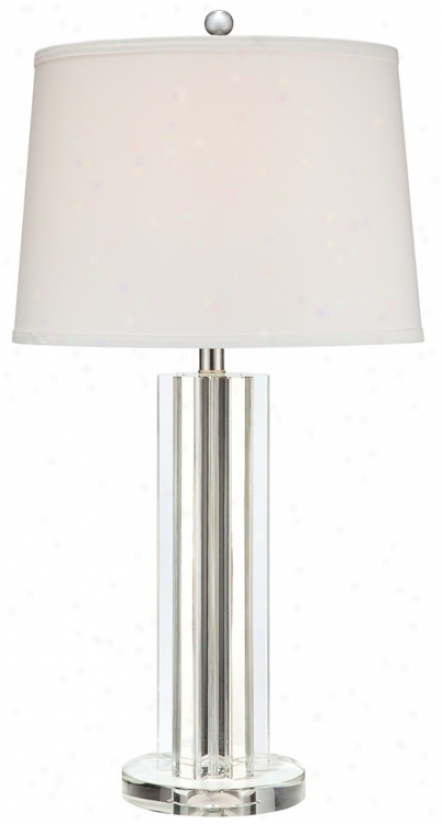 Vienna Full Spectrum Crystal Column Table Lamp (n5516)