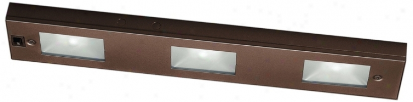 Wac Bronze Xenon 18" Wide Under Cabinet Frivolous Bar (m6797)