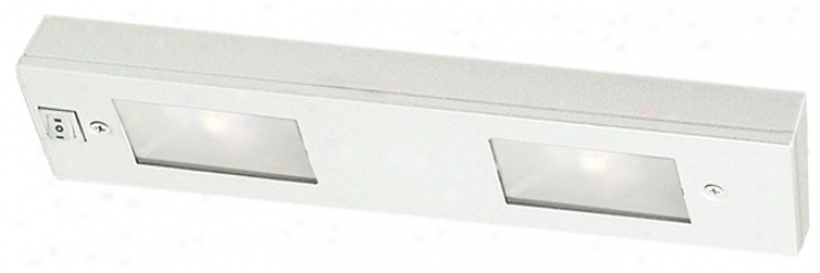 Wac White Xenon 12" Wide Under Cabinet Light Bar (m6796)