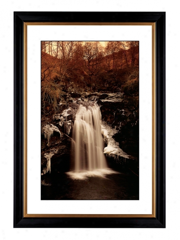 Waterfall Ii Giclee 41 3/8" High Wall Art (54317-80384)