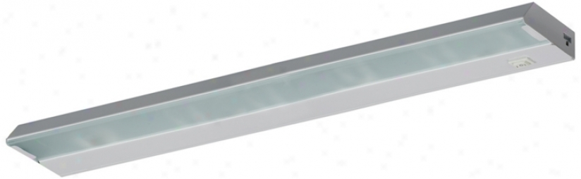 White 18" Spacious Dimmable Led Under Cabinet Task Light (p3294)