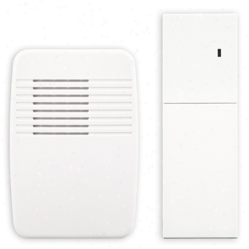 White Finish Indoor Door Chime Extender (k6428)