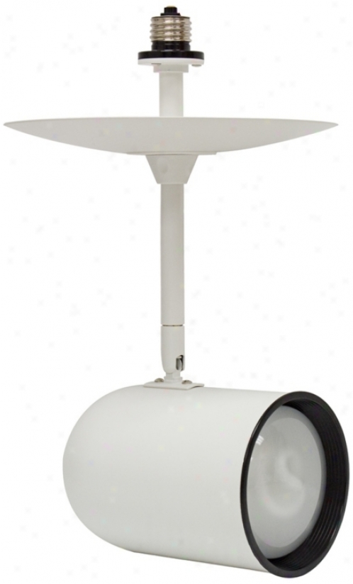 White R40 Bulb Recessed Light Extender (r0882)