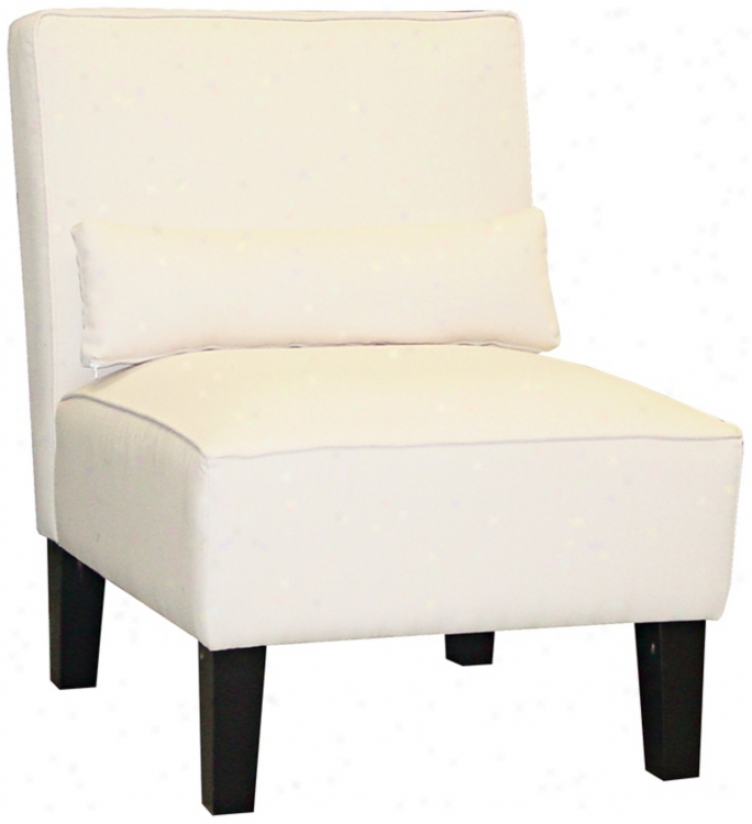 Of a ~ color Twill Armless Chair (n6086)