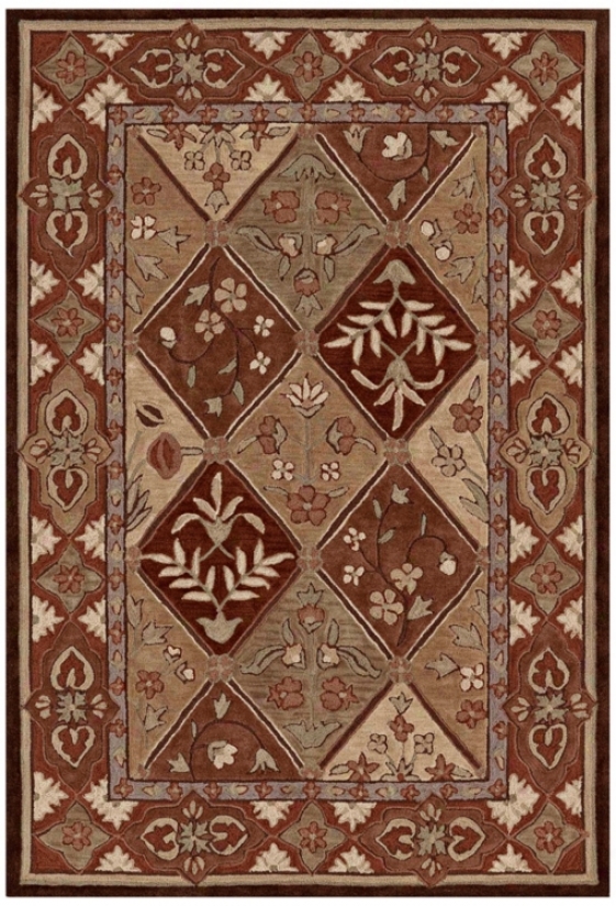 Winchester Assemblage Quincy Chocolate Area Rug (n8814)