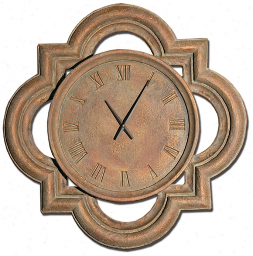 Windsor 26" Wide Battery Powered Wall Clock (m0267)