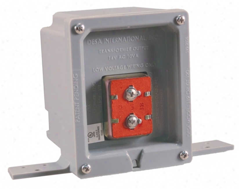 Wired Door Chime 16 Volt Rough-in Box Transformer (k6347)