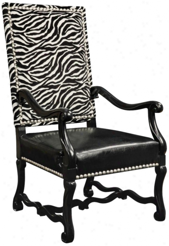 Zebra Prnit Wallace Arm Chair (t3342)