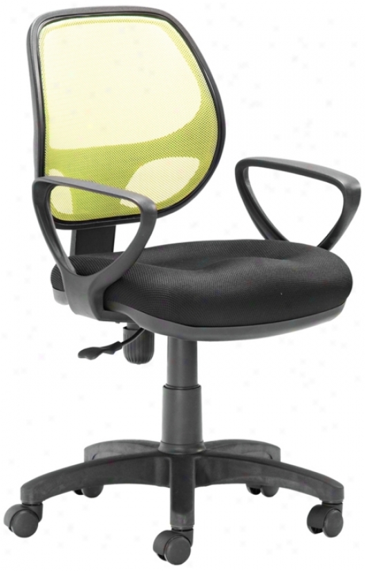 Zuo Analog Lime Office Chair (m7389)