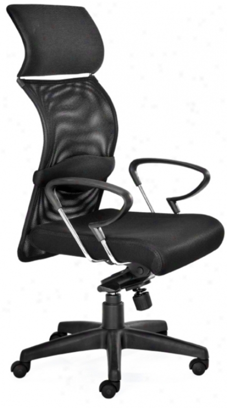 Zuo Eco Black Office Chair (g4069)