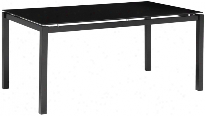Zuo Liftoff Black Dining Table (r8267)