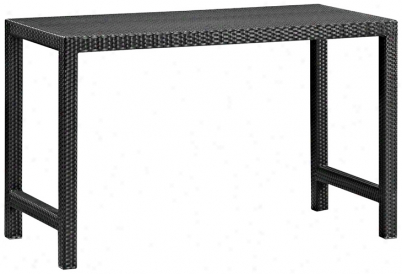 Zuo Moern Anguilla Aluminum Oytdoor Bar Table (m4248)