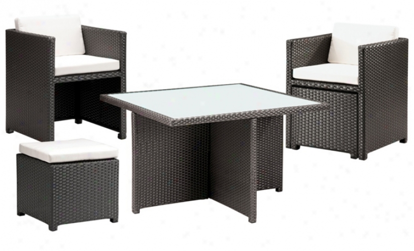 Zuo Naples Table And Seat Set (m7270)