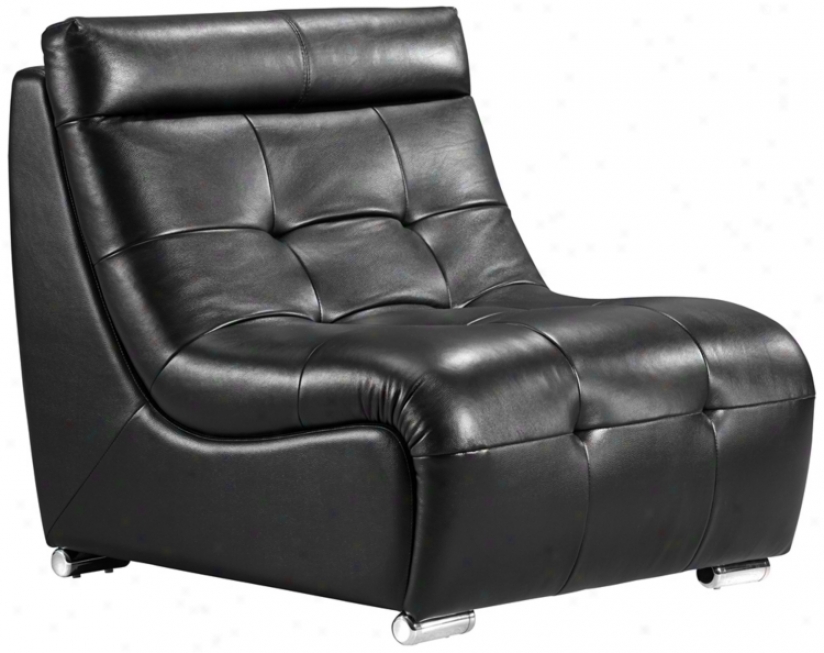 Zuo End Black Modular Sofa Single Chair (t2660)