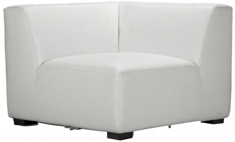 Zuo Portrait White Modular Sofa Corner Chair (t7717)
