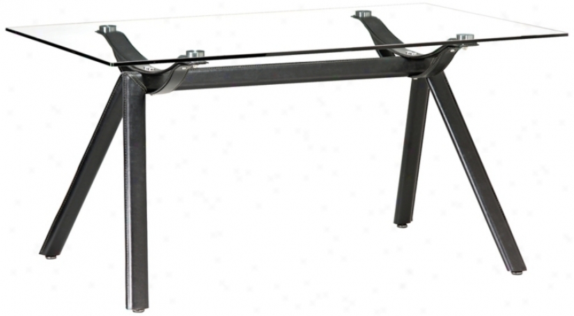 Zuo Tease Black Dining Table (m7354)