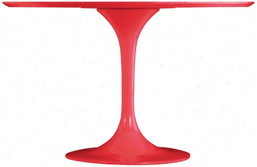 Zuo Wilco Red Dining Table (r8276)