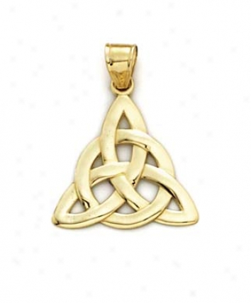 14k Celtic Knot Pendant