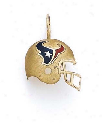 14k Houston Texans Pendant