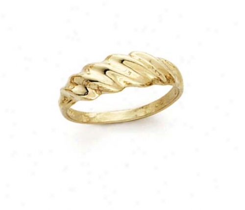 14k Shrimp Style - Ring