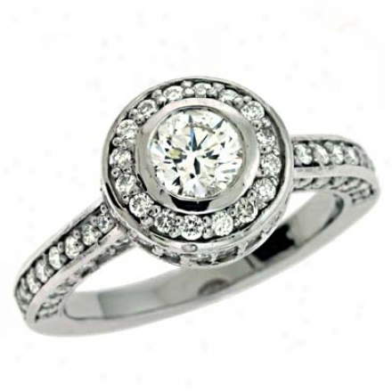 14 kWhite 1.44 Ct Diamond Engagement Tingle