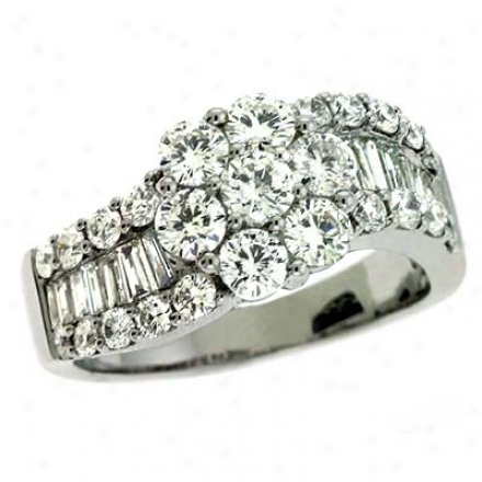 14k Pure Trendy 1.83 Ct Brilliant Ring