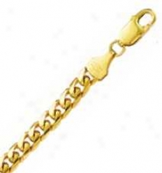 14k Yellow Gold 30 Inch X 5.6 Mm Cuban Link Necklace