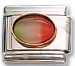 Jewel Multi-color Opal Italian Charm Link