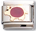 Pig Italia Charm Link