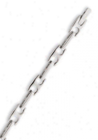 Unsullied Steel 6 Mm Mens Link Bracelet - 8.5 Inch