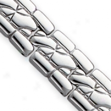 Stainless Steel Bracelet - 8.25 Inch