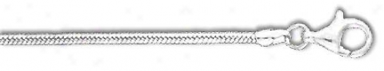 Sterling Silver 7 Inch X 2.3 Mm Snake Chain Bracelet