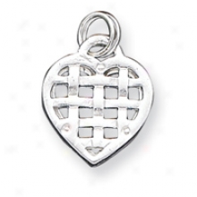 Sterling Silver Heart Charm