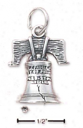 Sterling Silver Liberty Bell Fascinate (hollow Again)